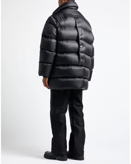 Rick Owens Black Puffer Polyamide for men