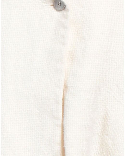 Masnada White Blazer
