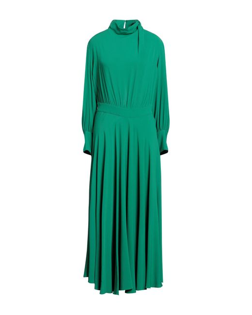 Liviana Conti Green Long Dress