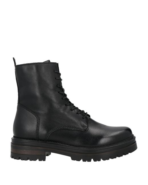 Mjus Black Ankle Boots Leather