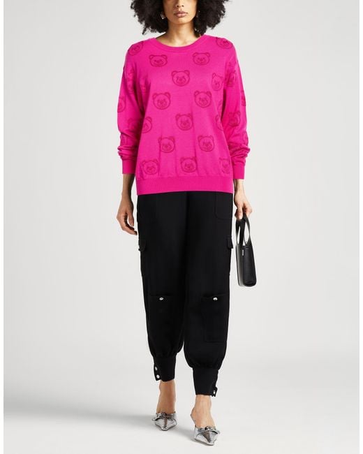 Pullover Moschino de color Pink