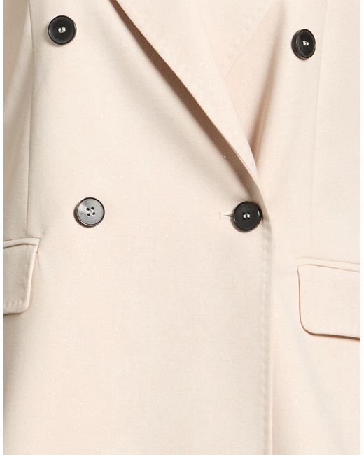Marella Natural Blush Blazer Polyester, Viscose, Elastane
