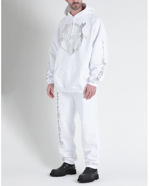 Vetements White Sweatshirt for men