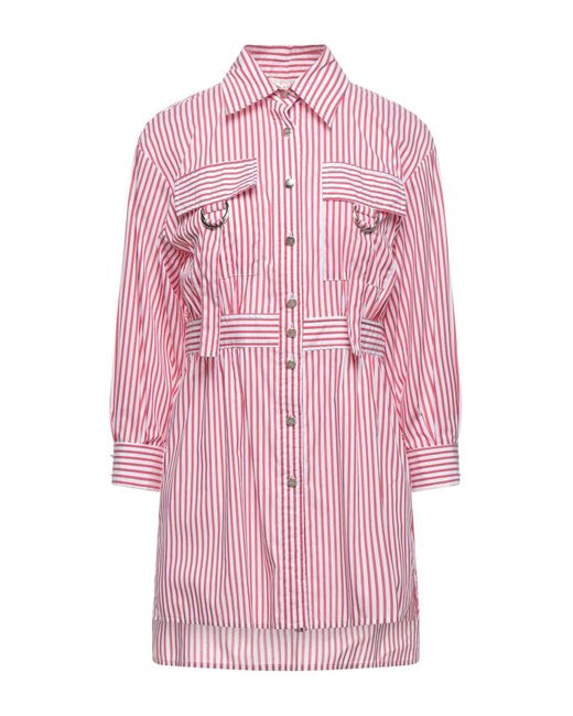 W Les Femmes By Babylon Pink Shirt Cotton, Polyamide, Elastane