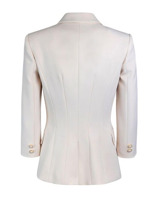 Elisabetta Franchi White Blazer