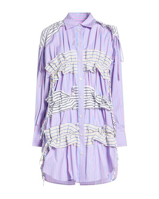 Minivestido MSGM de color Purple