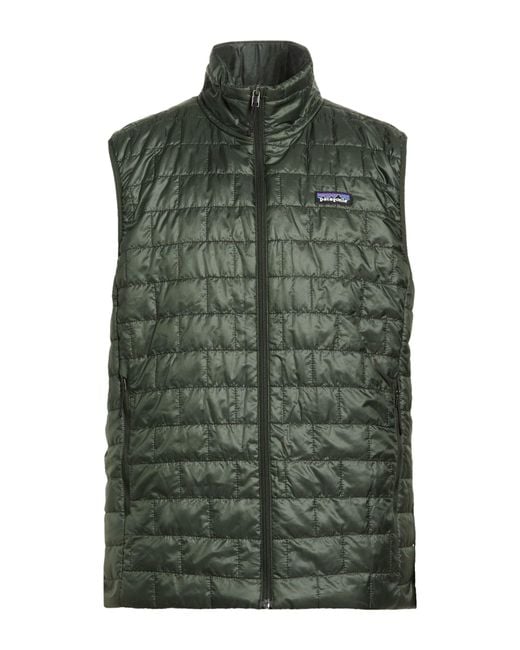 Patagonia Green Military Vest Recycled Polyester for men