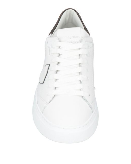 Philippe Model White Sneakers Leather for men