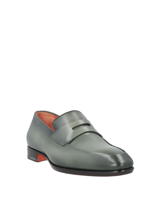 Santoni Mokassin in Gray für Herren
