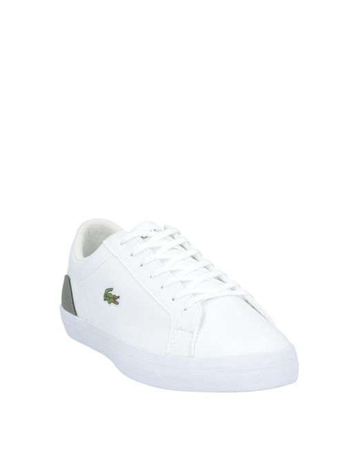 Lacoste White Sneakers Leather for men