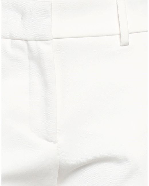 Eleventy White Trouser