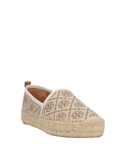 Tory Burch Natural Espadrilles