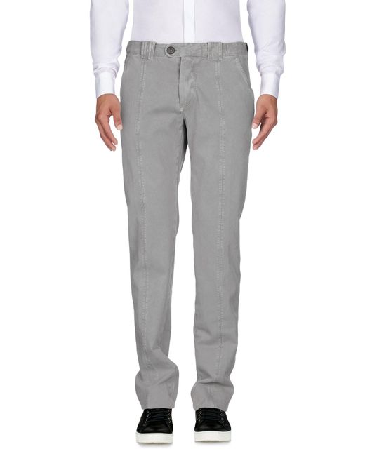 Barba Napoli Gray Trouser for men