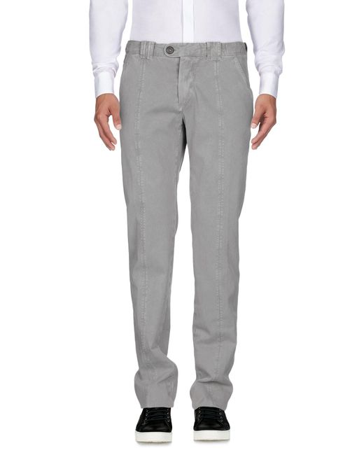 Pantalon Barba Napoli pour homme en coloris Gray