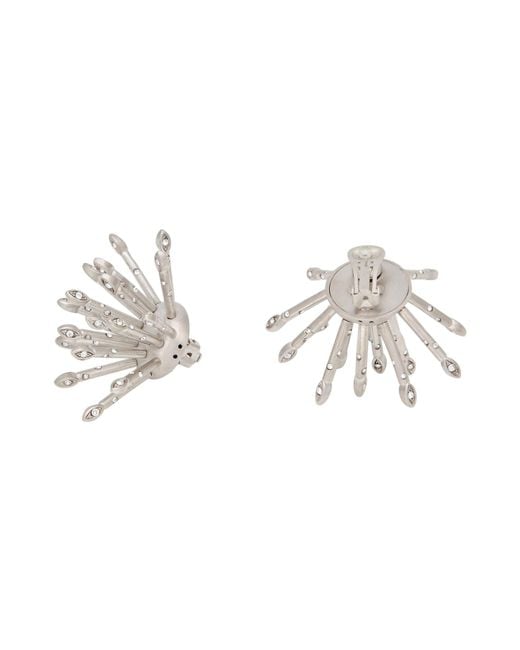 Alberta Ferretti Metallic Earrings