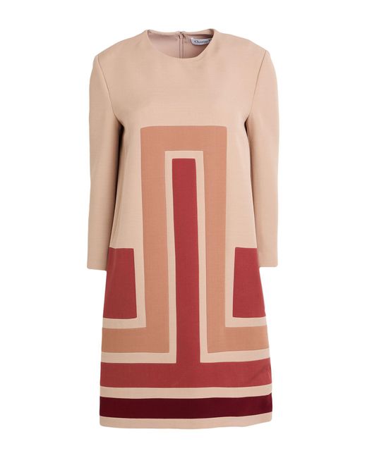 Dior Pink Mini Dress Wool, Silk