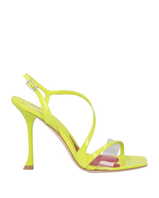 Roger Vivier Yellow Sandals