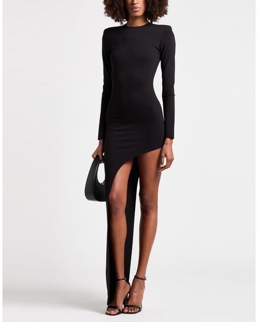 ENIGMA STUDIOS Black Mini Dress