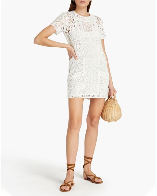 Maje White Mini Dresses