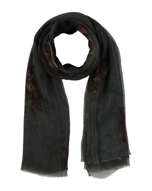 Uma Wang Black Scarf Silk