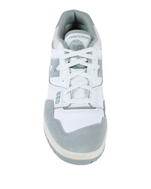 New Balance White Trainers for men