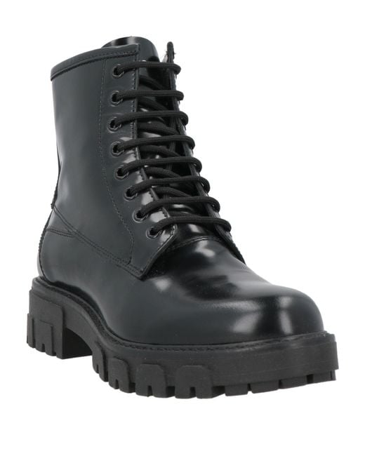 HUGO Black Ankle Boots