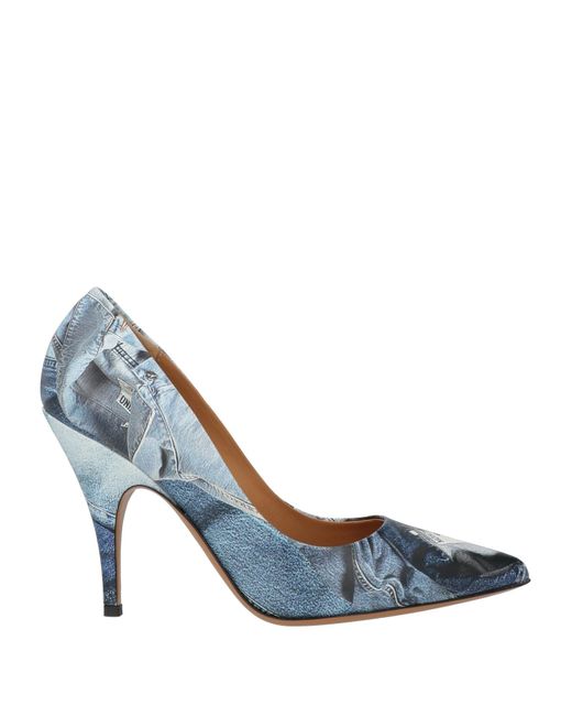 Moschino Jeans Blue Pumps