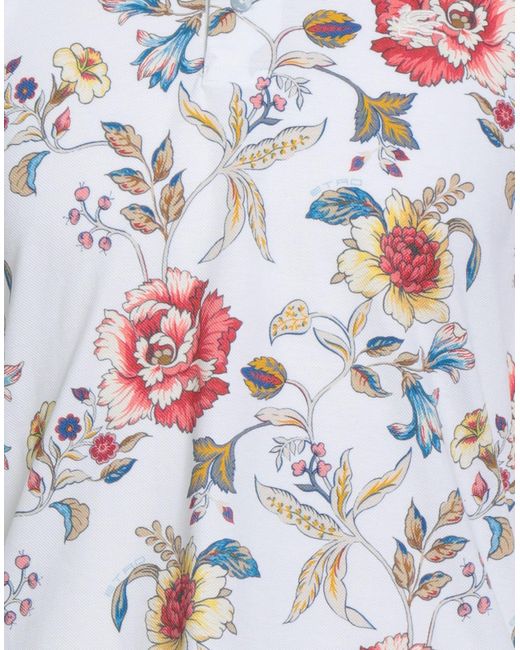 Etro White Polo Shirt for men