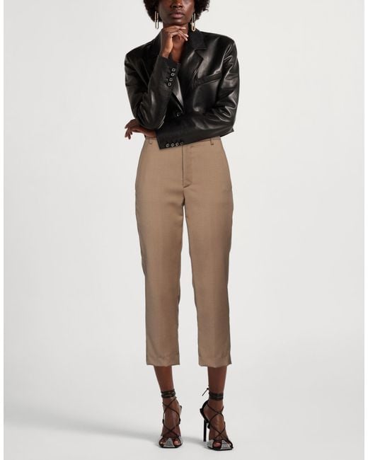Dondup Natural Pants Virgin Wool