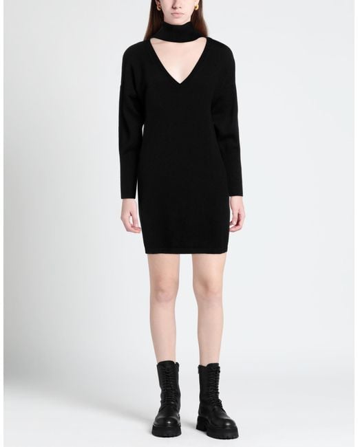 FEDERICA TOSI Black Mini Dress