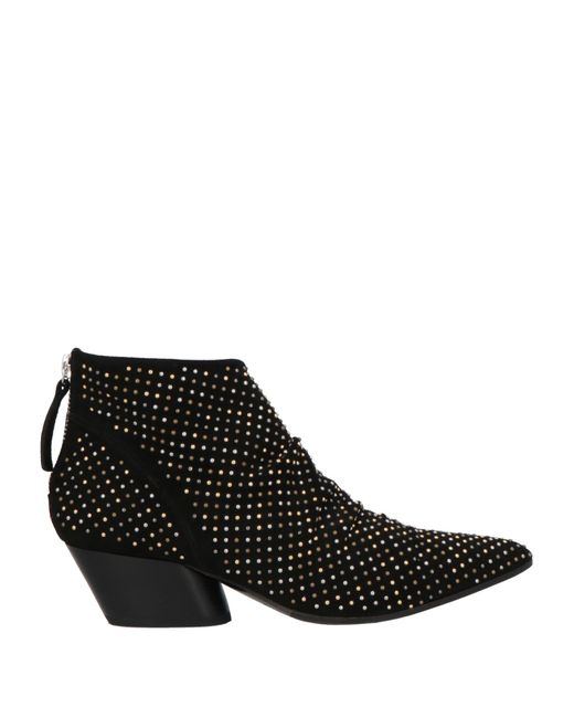 Halmanera Black Ankle Boots