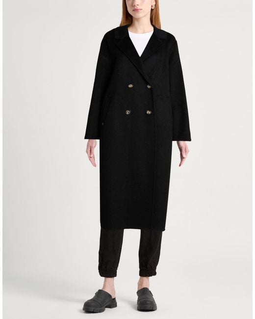 Manila Grace Black Coat