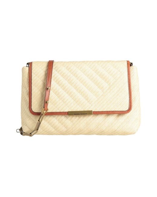 Isabel Marant Natural Cross-Body Bag Polyamide, Cotton, Cow Leather