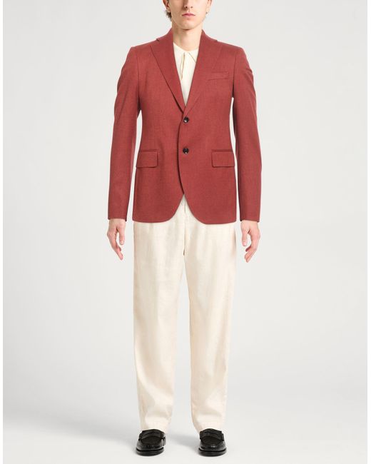 Tombolini Red Blazer for men