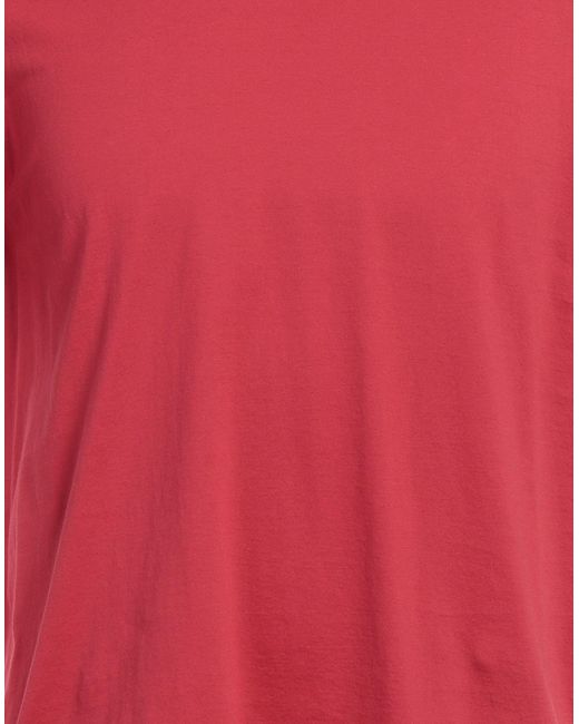 Isaia T-shirts in Red für Herren