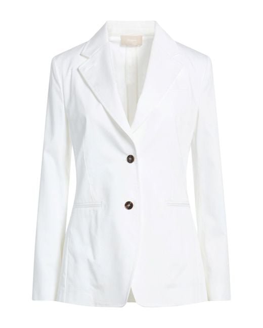 Drumohr White Blazer