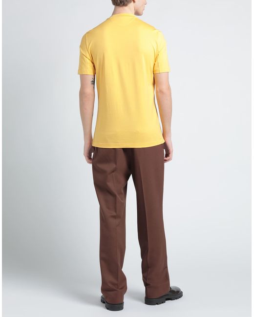 Brunello Cucinelli T-shirts in Yellow für Herren
