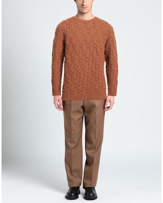 Pullover Paolo Pecora pour homme en coloris Brown