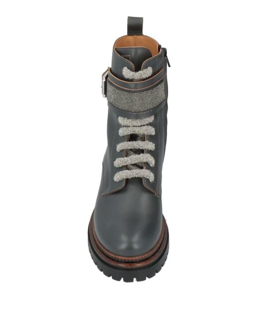 Eleventy Black Ankle Boots
