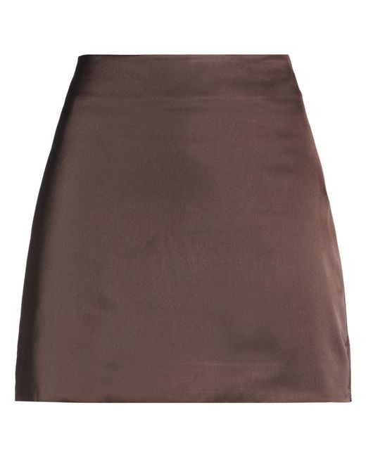 Proenza Schouler Brown Mini Skirt