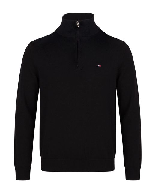 Tommy Hilfiger Black Sweater Cotton for men