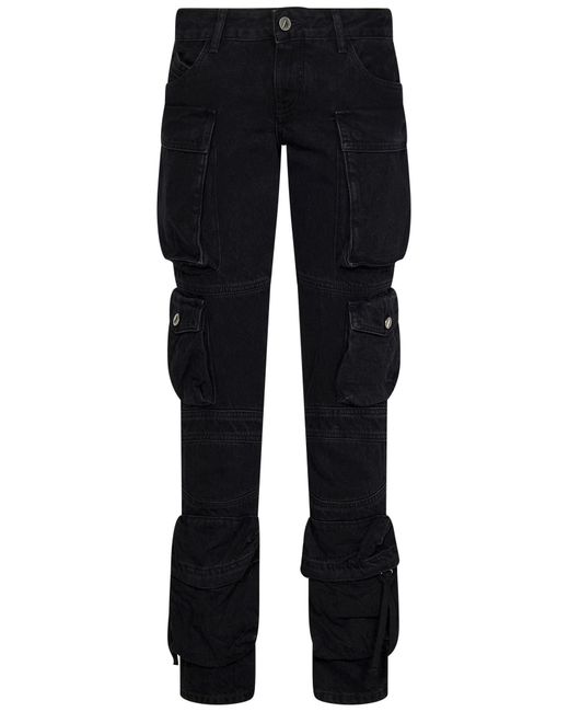 Pantalon en jean The Attico en coloris Black