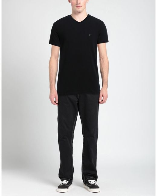Dondup Black T-shirt for men