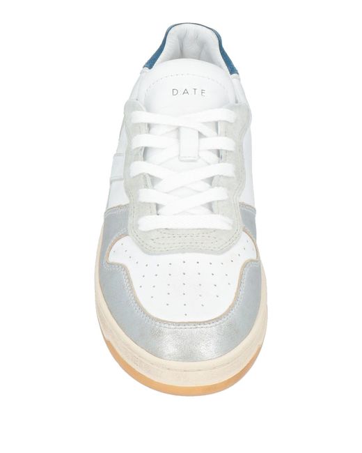 Date White Sneakers Leather