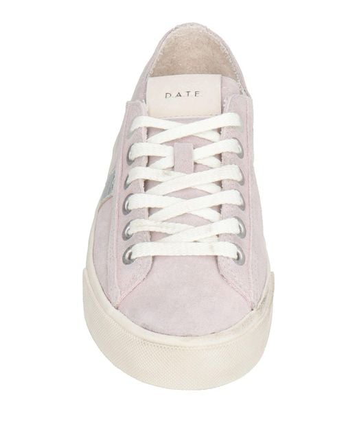 Date White Sneakers Leather