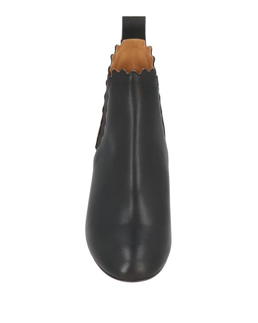 Chloé Black Ankle Boots