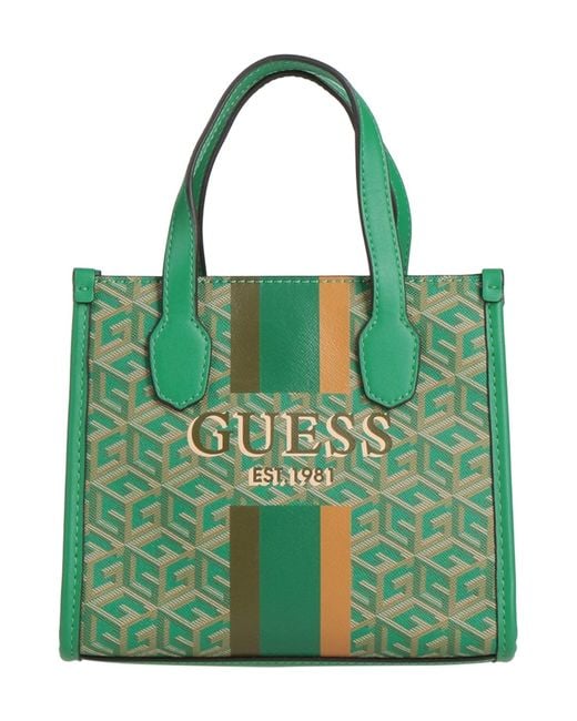 Guess Green Handbag