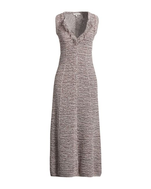 Dorothee Schumacher Gray Midi Dress