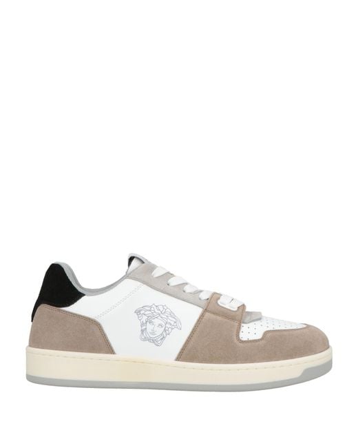 Sneakers di Versace in Natural da Uomo
