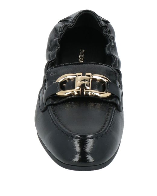 Ferragamo Black Loafer